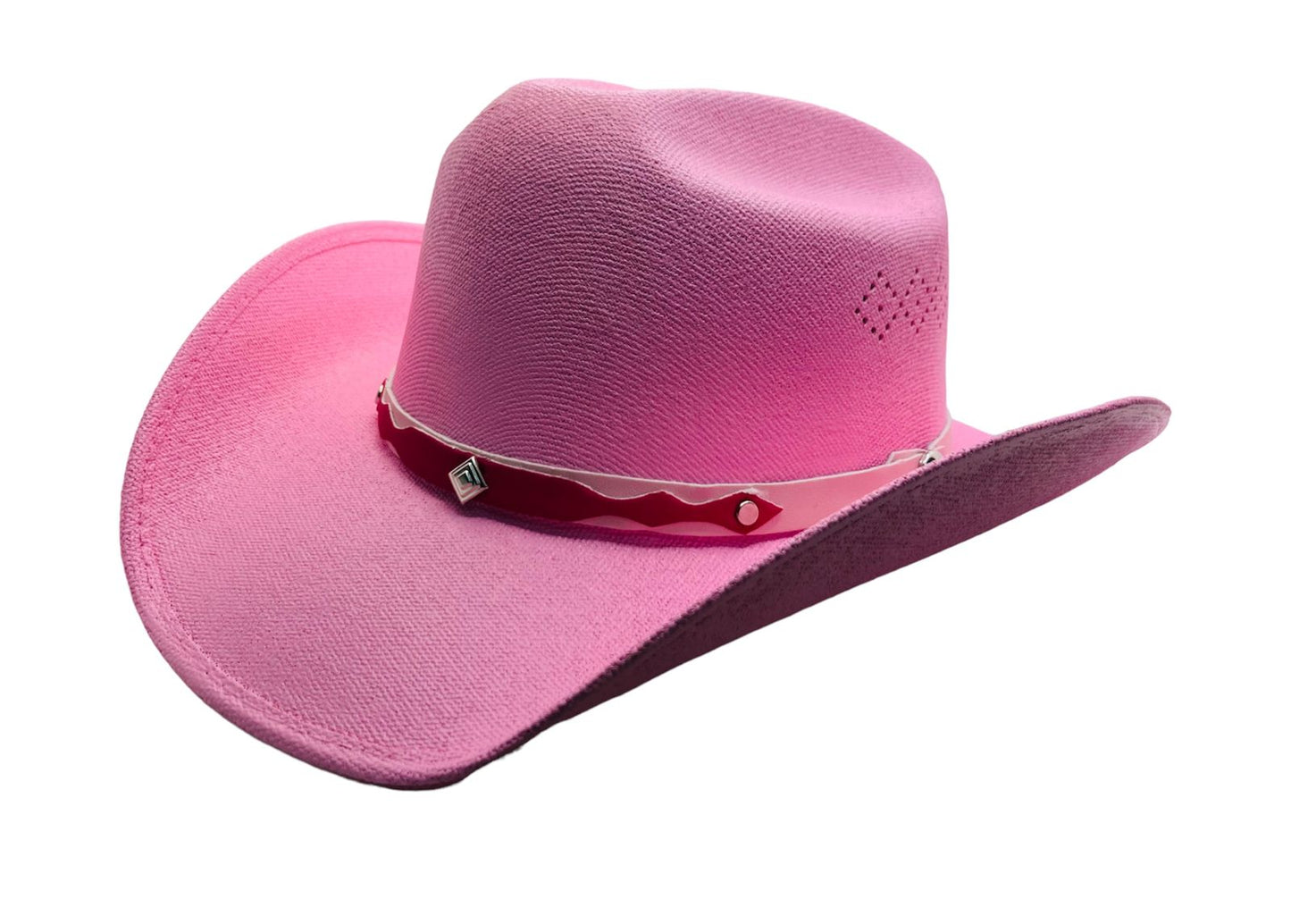 Sombrero Lona Rosa