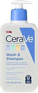 CERAVE shampoo y jabon para bebe