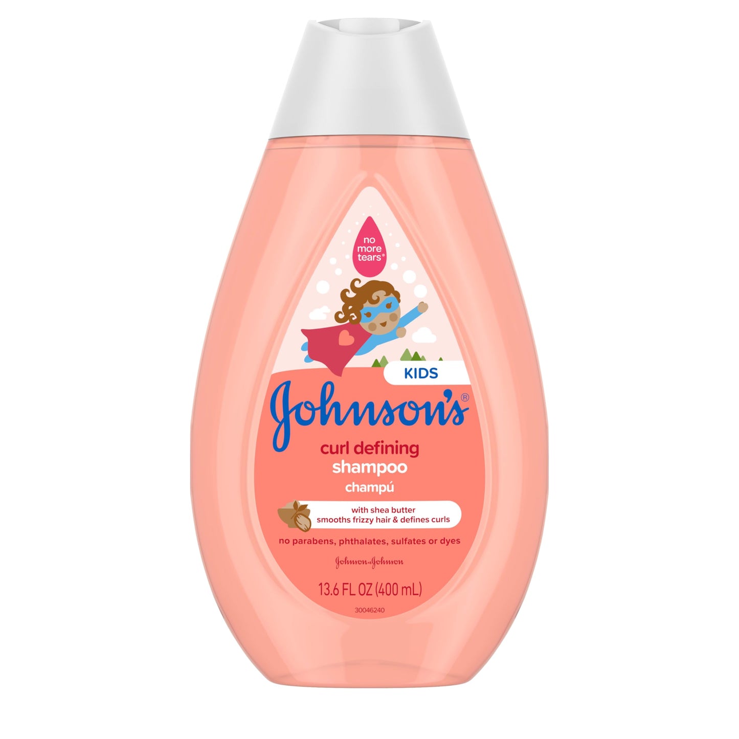 Shampoo Champú Johnson's curly rizos naranja