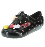 Zapatos Negros Minnie y Mickey Mouse