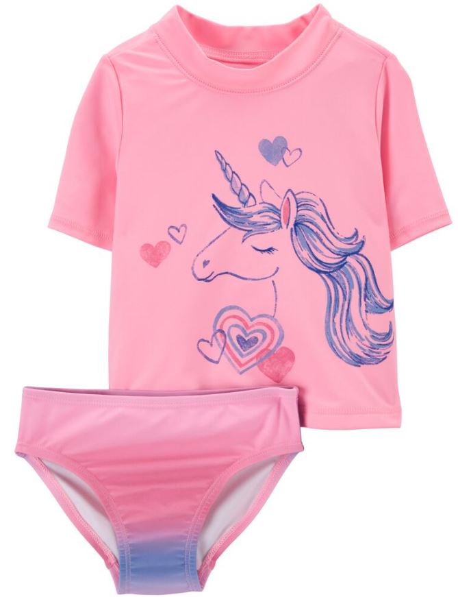 Traje de baño Unicornio Rosa