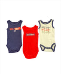 3 Pañaleros Sin Manga Tommy Hilfiger