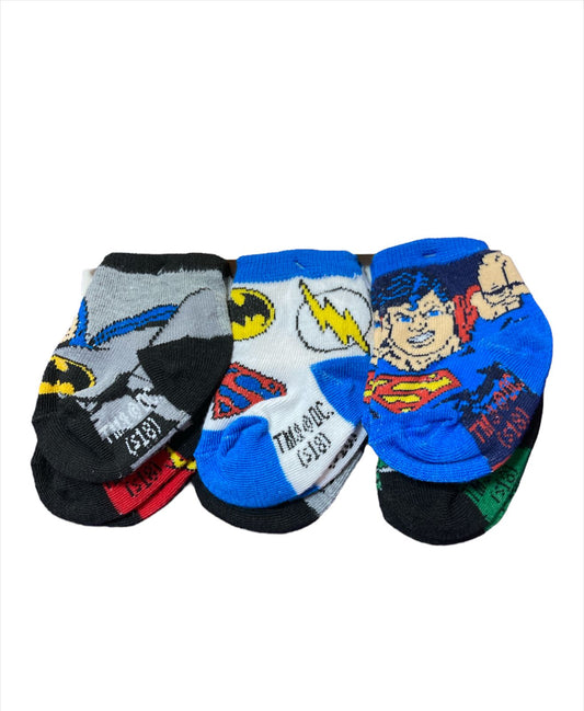 6 pares de calcetas justice league