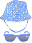 sombrero para el sol + lentes cocomelon