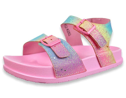 Sandalias Arcoiris Pastel Rosa