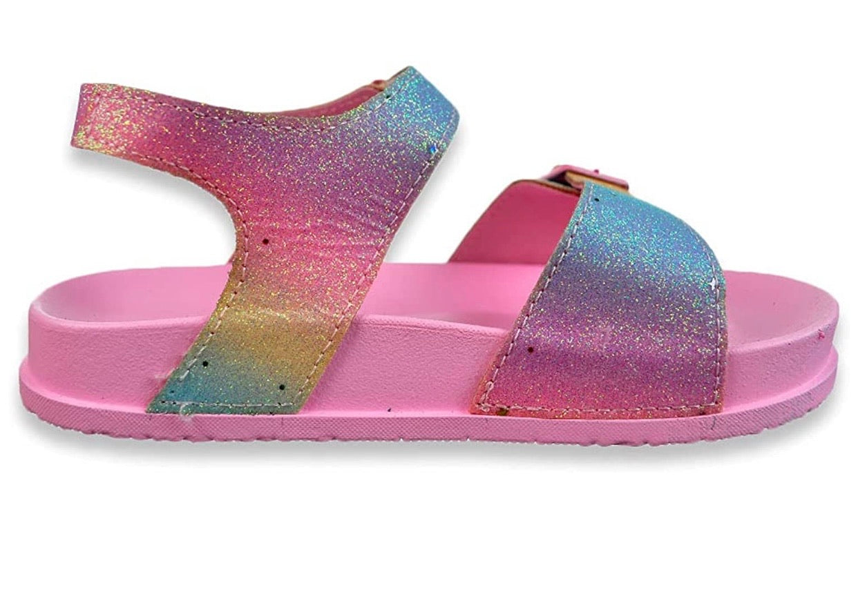 Sandalias Arcoiris Pastel Rosa