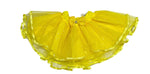 Tutu amarillo con brillos