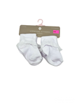 6 pares calcetas olán Blancas